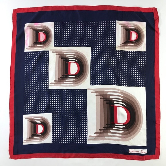Authentic Vintage Christian Dior scarf - Picture 4 of 8